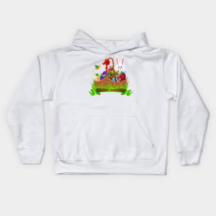 Easter Basket Kids Hoodie